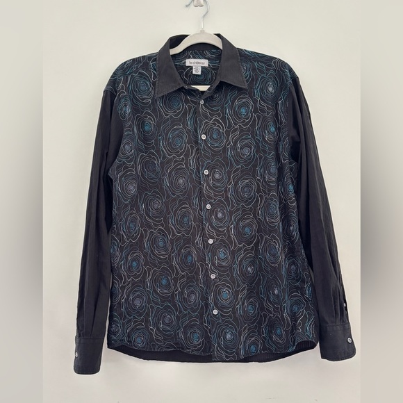 Le Chateau Women's Size‎ Large Button Down Embroidered Western Cowgirl Aesthetic - Picture 2 of 14
